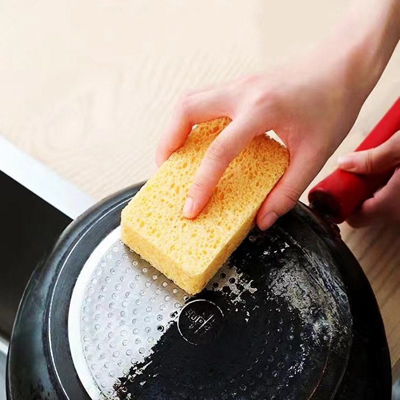 Éponge en fibre Ultrafine nettoyage de la cuisine nettoyage naturel sisal concombre lavage de la cuisine Éponge en cellulose